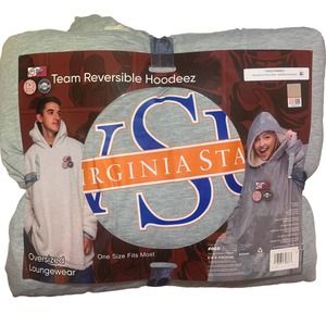 Virginia State University Trojans Team Reversible Hoodie One Size Fits Most